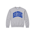 Lake Blue Streaks youth crewneck sweatshirt in sport gray
