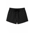 Black Dot Pull-On Shorts