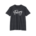 Field Falcons Heart Script Tee
