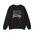 Green Bulldogs Block Script Unisex Crewneck Sweatshirt