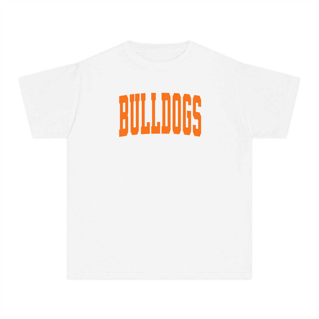 Bulldogs Youth Comfort Colors Tee