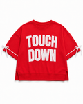 Touchdown Bow Sleeve Game Day Pullover