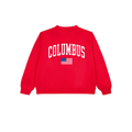 Columbus Flag Mockneck Sweatshirt