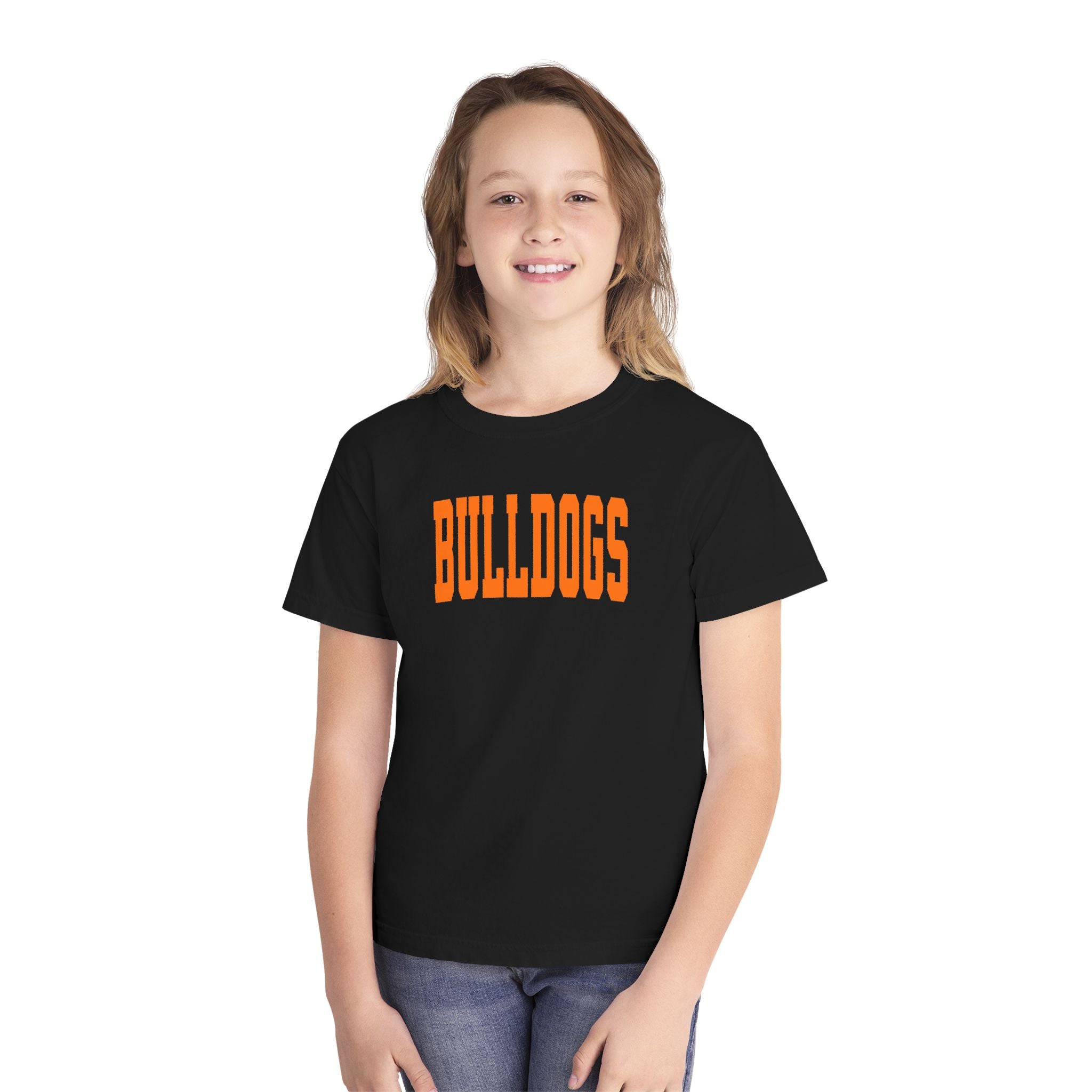 Bulldogs Youth Comfort Colors Tee