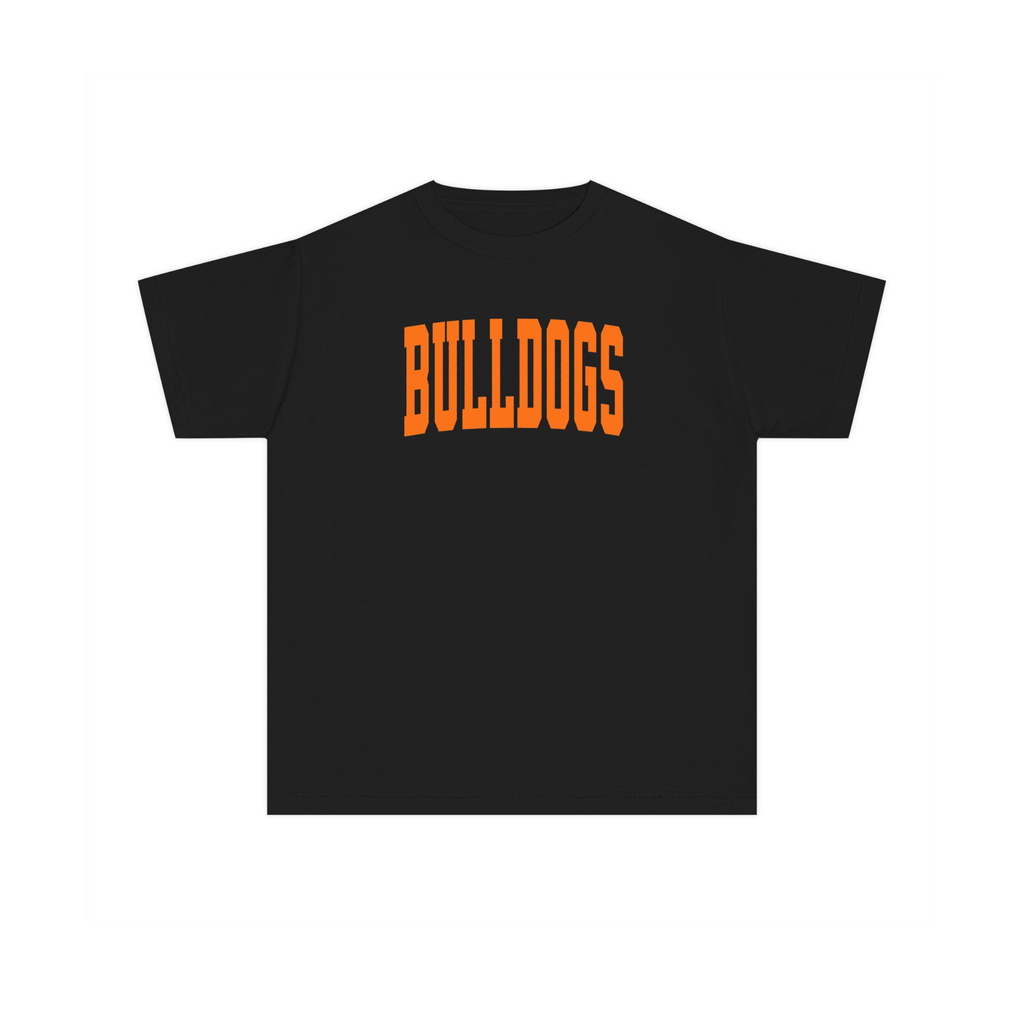 Bulldogs Youth Comfort Colors Tee