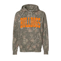 Green Bulldogs camo varsity hoodie