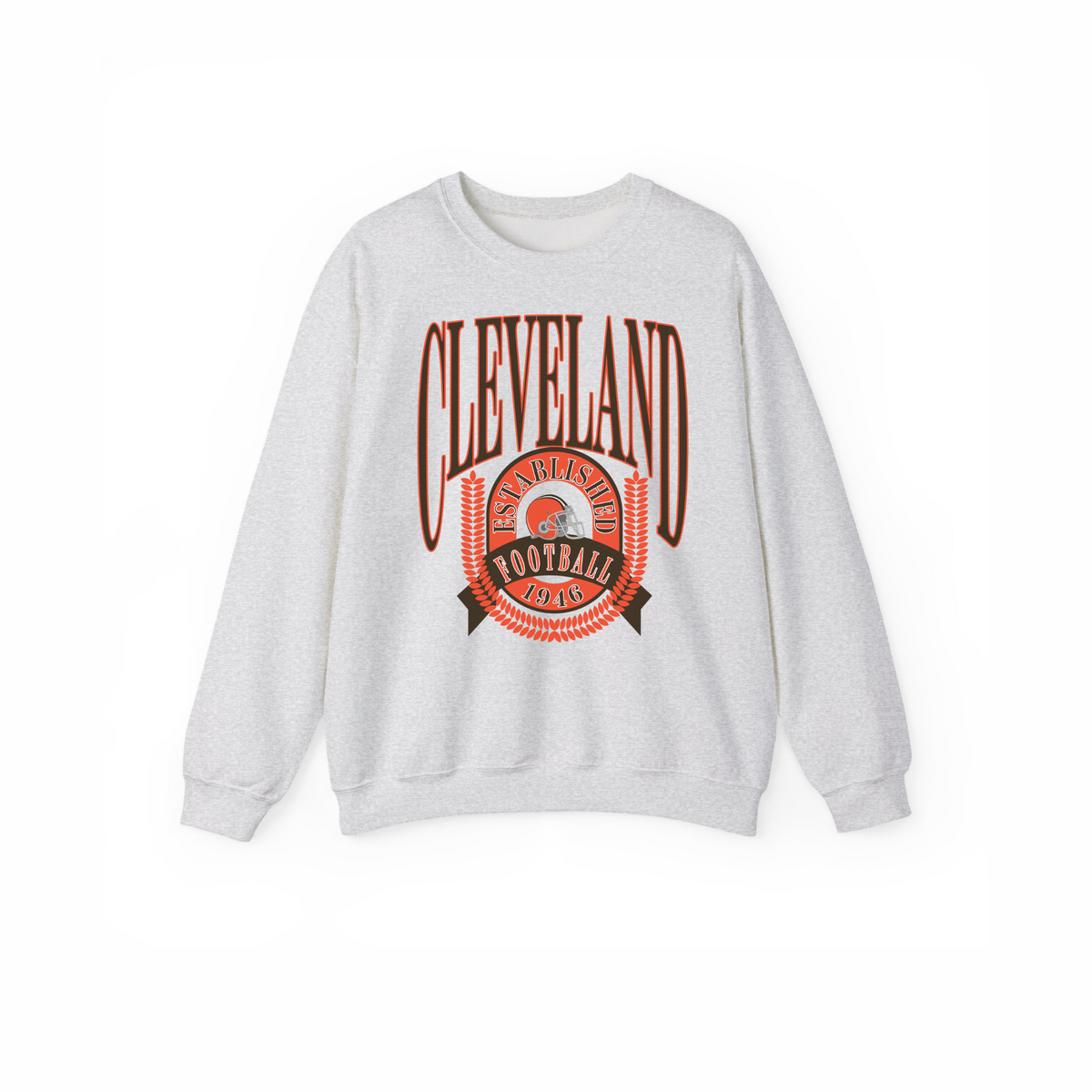 Sand Cleveland Established Football 1946 unisex crewneck sweatshirt