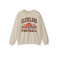 Sand Cleveland vintage helmet football unisex crewneck sweatshirt