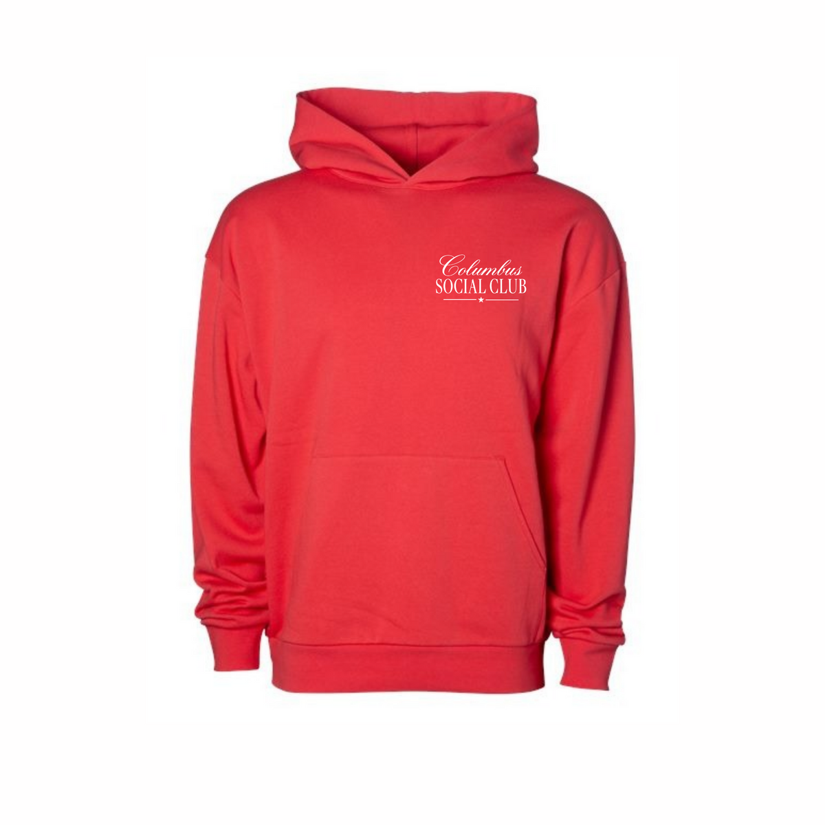 Cherry Columbus Social Club hoodie front