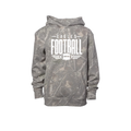 GlenOak Eagles youth Deadwood Tree Camo hoodie with white Eagles Football graphic