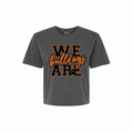 Green Bulldogs We Are Comfort Colors mid-crop tee in Pepper