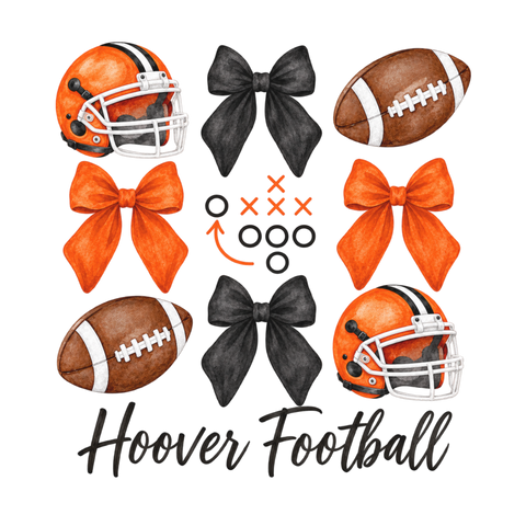 Hoover Football Bows