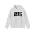 Hoover Vikings polka dot varsity hoodie in Ash Gray