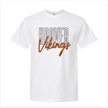White Hoover Vikings script unisex T-shirt